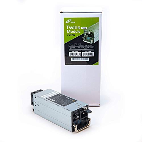 FSP Twins Pro PC PSU ATX PS2 1+1 デュアルモジュール Twins Pro 700W 認定効率 ≥90% ホットスワップ可能 冗長デジタルコンピュータ電源 ガーディアンモニターソフトウェア(FSP720-20RAB) 9PA7200503
