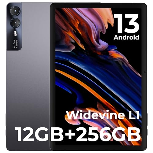 HOTWAV 【2024新登場Android 13タブレット】HOTWAV Pad11タブレット11インチSCT606 8コアCPU、2K FHDディスプレイ+8000mAh急速充電、Widevine L1+GMS認証、12GB+256GB+2TB拡張メモリ、4GLTE通信デュアルSIM+2.4+5GWiFi+GPS+BT5.1+OTG+顔認証、8MP/16MPカメラ、日本語取扱説明書付き (グレー)