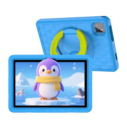 PRITOM キッズタブレット 10インチ Wi-Fi6モデル 8コア Android 4GB+128GB+1TB拡張 iPS EVAケース付き L10