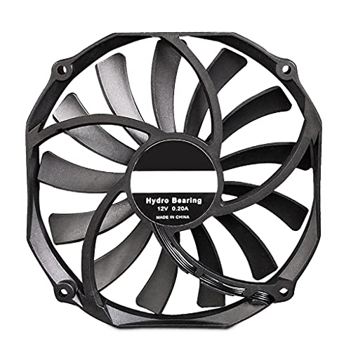 JKRNEJGR 薄型 140 ミリメートル効率的な冷却 CPU クーラーファン 300-1100RPM 12V 4Pin 高速サイレントラジエーターシャーシ冷却 Cpu ラジエータークーラー