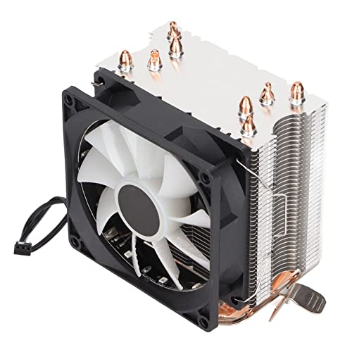 J-ouuo LGA 775 Core2DUO サイレント動作用ダイレクトコンタクトテクノロジー RGB CPU クーラー (デュアルファン) J-mdny3cx5sh-12