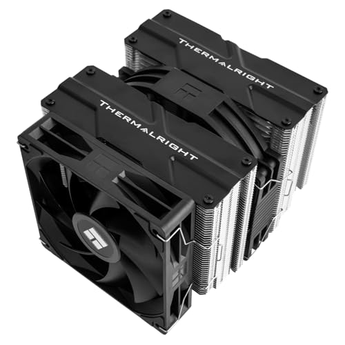 THERMALRIGHT Peerless Assassin 140 SE CPUエアクーラー 6本のヒートパイプ付き 厚さ28mm パフォーマンスグレードファン 158mm 高CPU冷却 AM5/AM4 Intel LGA1851/1700/1150/1151/1155/1156/1200用 PA140SE-D2