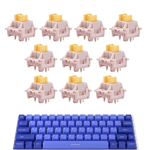 キーボード 静音キーボードスイッチ | 滑らかなシャフト、5ピンデザイン | 静かで耐久性のあるキーボードコンポーネント タブレット、ノートブック、デスクトップコンピューターに対応 | 精密なタイピング体験 TR62WM7QX8I1R171NFV5