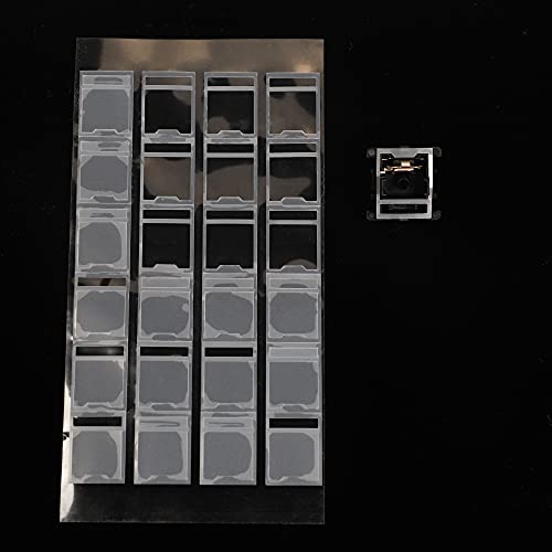 YMDK クリアホワイト MXスイッチフィルム HTV PC Cherry Gateron JWK メカニカルキーボードシャフト用 (120個 二層) ymd-k-c1
