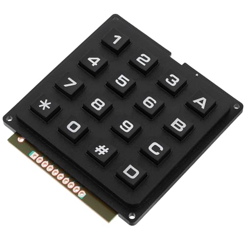 ノーブランド品 工業環境向けプラ製アレイスイッチ搭載16キーキーボードモジュール 高使いやすさ兼ね備えたキーボード業界対応モデル