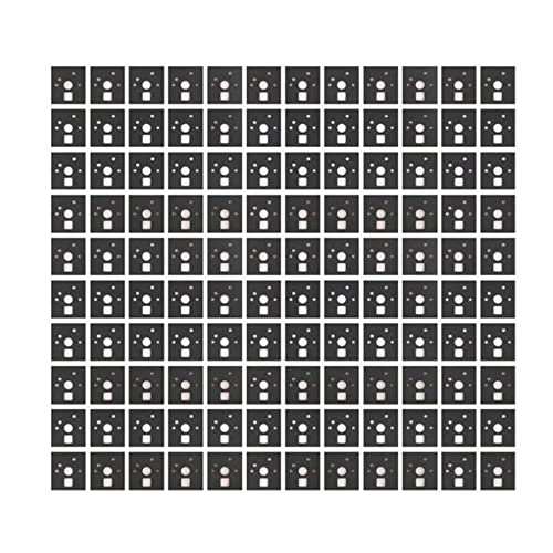 specious 120ピースメカニカルキーボードスイッチステッカーノイズダンパーフォームサウンドリダクション断熱フィルムスイッチスタビライザー用、A 500200288A1