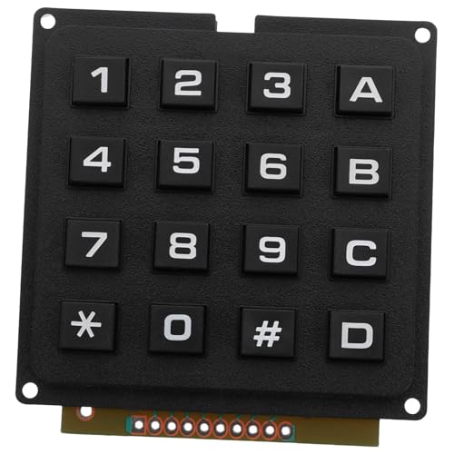 CHILDWEET キー メンブレンキーパッドモジュール キーボードマトリックス スイッチアレイ 産業用キーモジュール タクルスイッチ付き省スペース設計