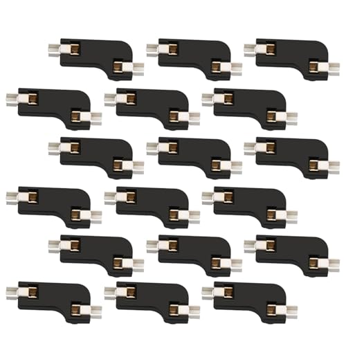 OKUMEYR ホットスワップ可能なメカニカルキーボード用pcbソケット 20個セット クランプ付きsipソケット 高速交換対応 キーボードdiy修理用コンピュータアクセサリ J32457L16YWE