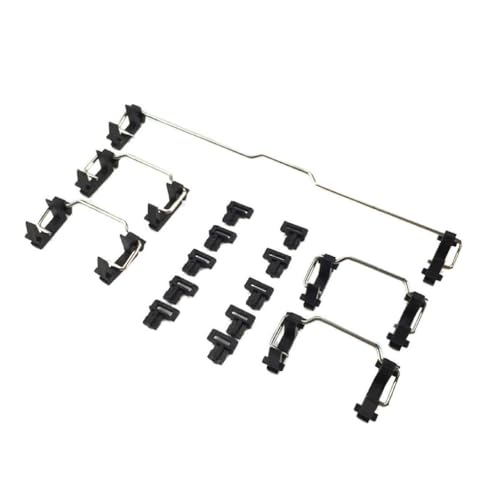 Whigetiy 1 セットプレートマウント Costar スタビライザーバランスポール 6.25u 2u メカニカルキーボード用 MX スイッチビッグ For Key Costar St Costar スタイルプレートマウントスタビライザー