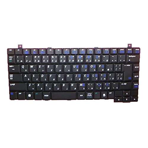 キーボード に適合する Tsukumo eX.computer note N170J N170J-301D N170J-301E N170J-301S N170J-401D N170J-401E N170J-602M N170J-702E N170J-712E2 N170J-802E N170J-802E2 日本語 JP JA 黒 ノートパソコンのキーボード JP2-N170J Keyboard