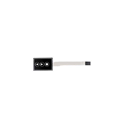 Taidacent メンブレンスイッチ キーパッド ボタンモジュール 1/2/3/4ボタン IOTボタン MCU 拡張コントロールキーボード (3ボタン) 10個