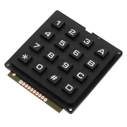 FUNNETOYU マトリックスアレイ工業用キーパッド モジュール 高耐久性 キーボードスイッチ搭載 キー 配列 作業効率向上 確実な入力で産業環境 23U587XL5SKSCF918Z8PSE