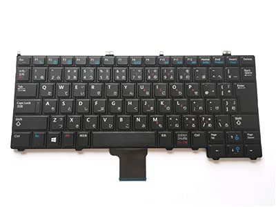 IDVL [IDVL]DELL Latitude 12 7000 E7240 P22S、14 7000 E7420 E7440 キーボード ノートPC用 日本語配列 バックライト無しタイプ
