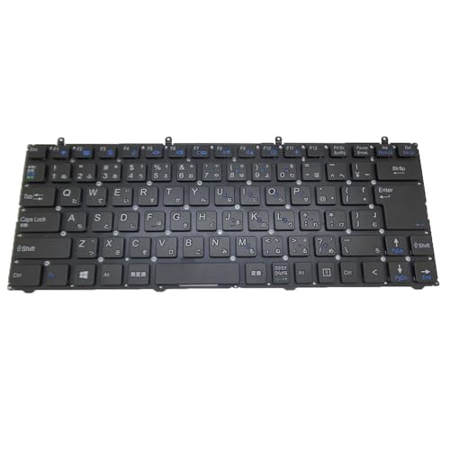 キーボード ノートパソコンのキーボード に適合する マウスコンピューター G-Tune Nextgear-note i421PA1 NG-N-i421PA1 W230SS 日本語 JP JA 黒 フレームなし キーボード i421PA1