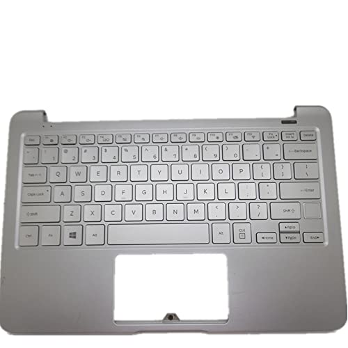 fqparts 汎用 キーボードの縁にハウジング & キーボード に適合する For Samsung NP900X3N シルバー 米国英語のレイアウト NP900X3N-CKE-XP0813