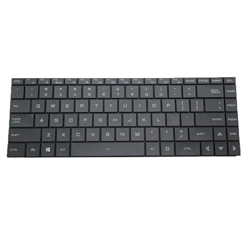 キーボード バックライト付き ノートパソコンキーボード に適合する Tongfang PF5NU1G 英語（米国）黒 PF5NU1G Keyboard 1