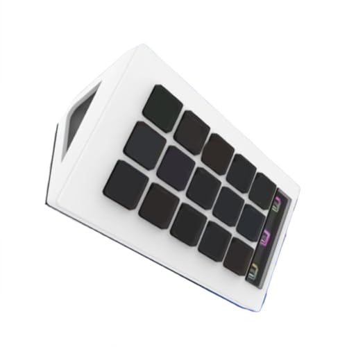 zuarfy ライブコントロールコンソール15プログラム可能なLCDスクリーンカスタムキーパッドキーボードシームレスなワークフロー用キーパッド