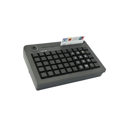 TIANKAI レジ スーパーマーケットのレジ用キーボード、レジ用キーボード、ソフトウェア付きプログラム可能なキーボード、 なしのスーパーマーケット機器 小規模事業者向け