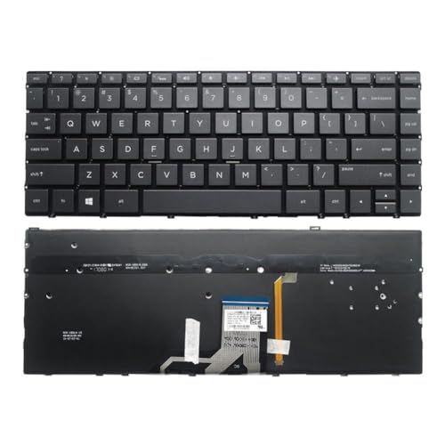 ForgeCore X360 13-AC 13-AG 13-AD 13-AH 13-AE 13-CA 13-AQ TPN-C132 W144用のUS LA SP PO RUキーボードと互換性があります。(US BLACK) ForgeCore888