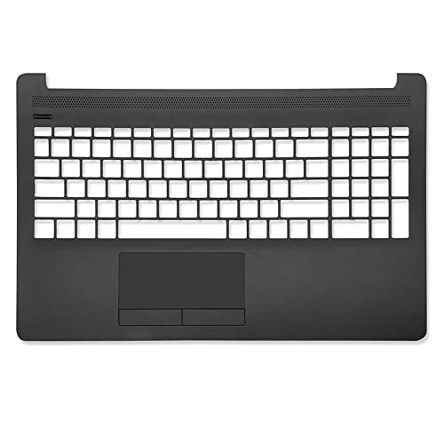 fqparts 汎用 キーボードの縁にハウジング & タッチパッド に適合する For HP 256 G7 ブラック 米国英語のレイアウト 256-G7-CKE-HS0975