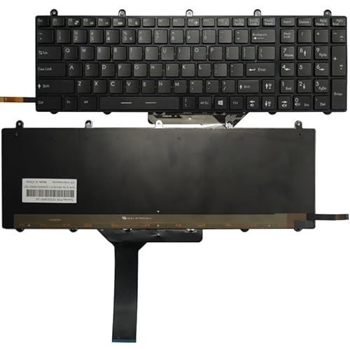 PNDJPRHG USノートパソコンキーボード 0NC 0ND 0NE 2OC ホワイトバックライト GP60 GP70 CR70 CR61 CX61 CX70 CR60 GE70 GE60 GT60 GT70 GX60 GX70と互換性あり PNDJPRHG333