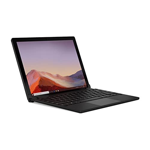 BRYDGE Bluetooth ワイヤレス キーボード Surface Pro 7+/7/6/5/4 対応 トラックパッド搭載 スタンド付き 英語レイアウト Brydge 12.3 Pro+ ブラック 充電式 BRY7012