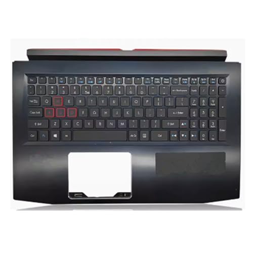fqparts 汎用 キーボードの縁にハウジング & キーボード に適合する For ACER For Predator G3-572 ブラック 米国英語のレイアウト Predator G3-572-CKE-XP0803-1