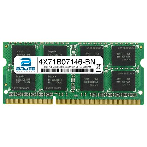 Brute Networks Arch Memory 8GB 4X71B07146 Replacement for Lenovo 260-Pin DDR4 2933MHz ECC SODIMM Memory for P17 Gen 1