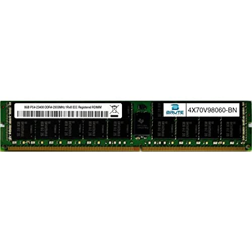 Lenovo 8GB DDR4 SDRAM メモリーモジュール - ワークステーション用 - 8GB - DDR4-2933/PC4-23466 DDR4 SDRAM - ECC - レジスタード - 288ピン - DIMM 4X70V98060