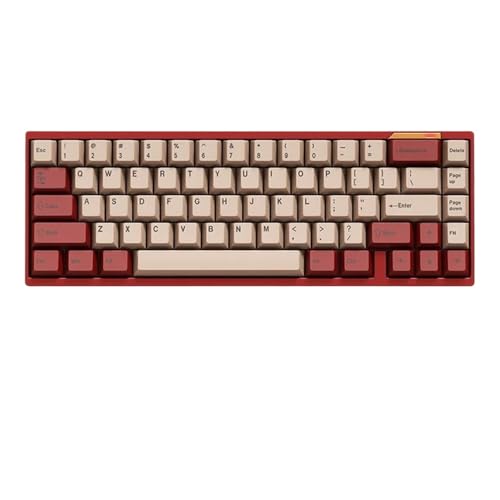 HDFEUt luminkey65アルミニウムケース付きメカニカルキーボード(Red) HDFEUt(ント) 789