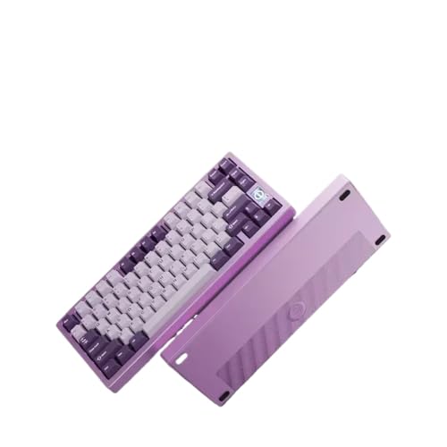 HDFEUt ND75ワイヤレスキーボード3モード2。 4G Bluetooth Hot Swap DIYゲームキーボードアルミニウムCNCガスケットマウントPCラップトップコンピューターアクセサリーと在庫在庫(In stockpurple anode) HDFEUt(ント) 789