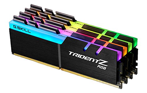 G.SKILL TridentZ RGB Series 32GB (4x8GB) DDR4 3000MHz DIMM F4-3000C15Q-32GTZR