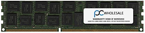 PC Wholesale HP 16GB PC3-12800 DDR3-1600 2Rx4 1.5v ECC Registered RDIMM (HP PN# 672612-081) by PC Wholesale [並行輸入品]