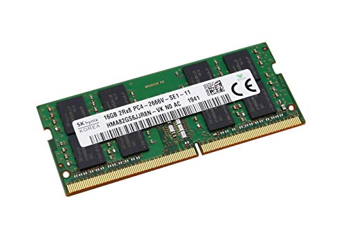 Best Notebooks 純正 OEM ノートパソコン Ram HMA82GS6CJR8N-VK 16GB (1X16GB) PC4-21300 DDR4-2666MHz 非ECC アンバッファード CL19 260ピン SoDimm 1.2V シングルランク ノートパソコンメモリ