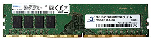 Adamanta Samsung Original 8 GB ( 1 x 8gb )メモリアップグレードfor Gigabyte ga-x99-gaming 5p ddr4 2133 pc4 – 17000 DIMM 2rx8 cl15 1.2 V Dram Adamanta AM51UE21G64OG-QQ