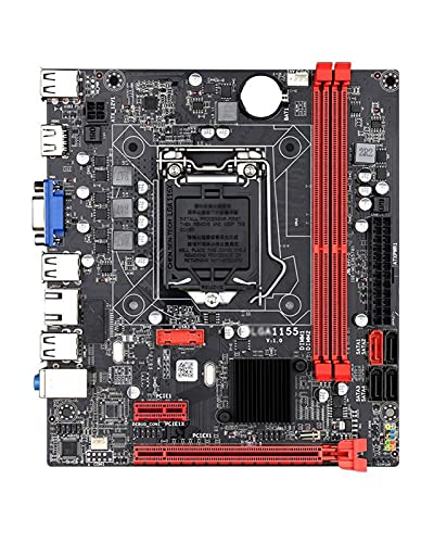 GAORUIFENG B75 マザーボード LGA 1155 デュアルチャンネル 16G DDR3 メモリ SATA III USB 3.0 コンピューター メインボード Intel LGA1155 I3 I5 I7 Xeongamingマザーボードコンボ用 gg4/r4844