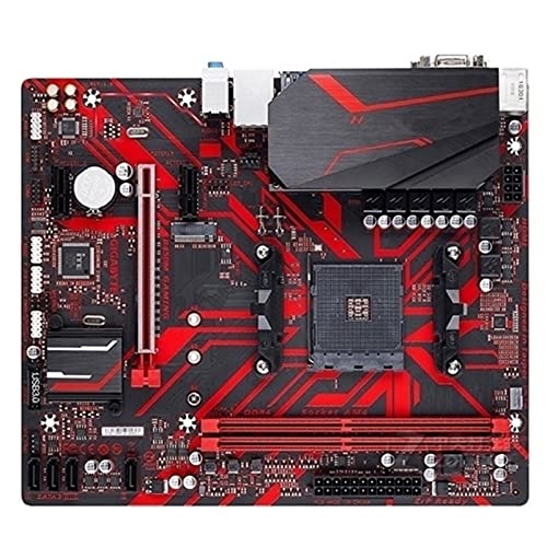 GAORUIFENG Gigabyte GA B450M用 ゲーミングフィット AMD B450 /2-DDR4 DIMM/M.2 /USB3.1 /Micro-ATX/New/Max-32G Channel AM4 デスクトップマザーボードゲーミングマザーボードコンボ gg4/r5040