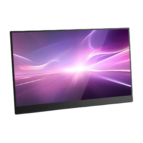 モニター Generic 15.6インチ コンピューターディスプレイモニタースクリーン、1080P 120Hzリフレッシュレート、 SRGB、ブルーライト軽減、2つのType Cポート、ミニHDMI、スピーカー内蔵、横長/縦長モード付き Generp1tsi9r4m3