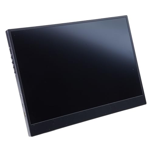 Geavonyg 14インチ 1920x1200 IPS ポータブルモニター USB C HDTV トラベルディスプレイ スマートカバー付き スピーカー内蔵 ラップトップ電話用 USB C HDTV ポータブルモニター
