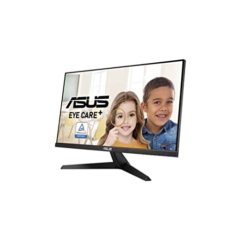 ASUS モニター Eye Care VY249HE 23.8インチ/フルHD/IPS/抗菌加工/75Hz/1ms/HDMI,VGA/ブルーライト軽減/休憩リマインダー/フリッカフリー/VESA対応/3年保証