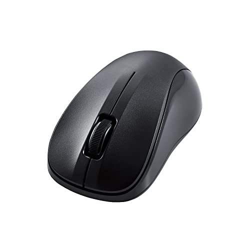 ELECOM エレコム エレコム ワイヤレスマウス Bluetooth 3ボタン Sサイズ 抗菌 ブラック M-BY10BRKBK