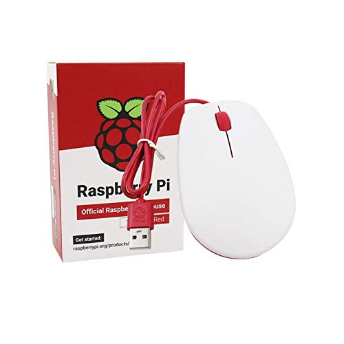 Saras Raspberry Pi全シリーズの公式マウス赤と白 TE-Q1W700