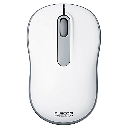 ELECOM エレコム マウス ワイヤレス 光学式 Mサイズ ホワイト M-HC01DRWH