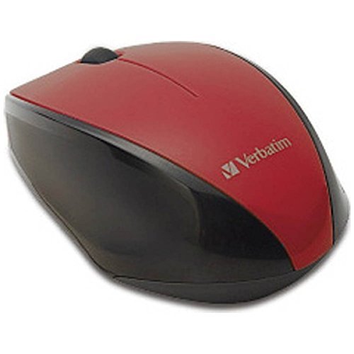 三菱化学メディア VERBATIMJAPAN ワイヤレスBlueLEDマウス ［2.4GHz・USB］ （3ボタン・レッド） MUSWBLRV3 MUSWBLRV3