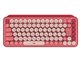 ロジクール POP KEYS Mechanical Wireless Keyboard K730RO 茶軸 [ローズ]
