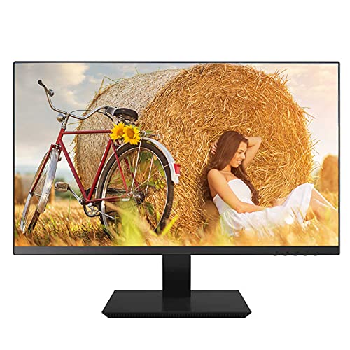 ATNCKS ポータブルモニター 24インチ ボーダーレスデスクトップコンピュータモニター ちらつきなし ブルーライトフィルター 超クリアな画像品質 ノートパソコン/携帯電話に最適 zz6/12559