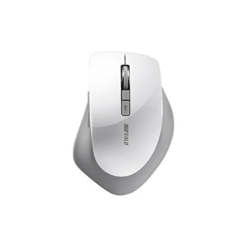 バッファロー BUFFALO｜バッファロー マウス ホワイト BSMBW328WH [BlueLED /無線(ワイヤレス) /5ボタン /USB][BSMBW328WH]