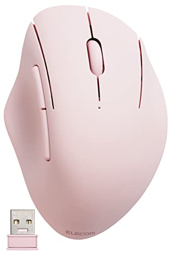 エレコム マウス ワイヤレスマウス SHELLPHA 無線2.4GHz 静音 抗菌 5ボタン ピンク M-SH20DBSKPN 送料無料