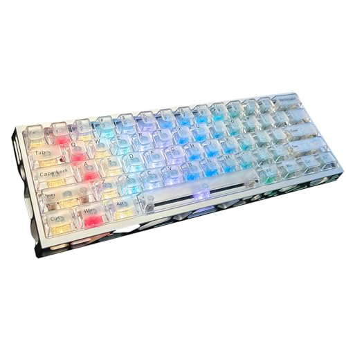 XEANIXIE CNCアルミ合金オープンフレーム採用の60％メカニカルキーボード ホール磁気軸とラピッドトリガー対応 0.01mmアクチュエーション調整と800Hzレポートレート RGBバックライト搭載の有線接続型 H60Cゲーミングキーボード 日語取扱説明書付 H60C CNC