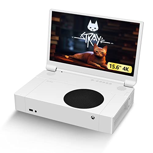 G-STORY 15.6インチポータブルモニター XboxシリーズS 4K IPS ディスプレイ Xbox Series S用(商品には含まれません) HDMI、HDR、Freesync、ゲームモード、XboxシリーズS用トラベルモニター2台付き